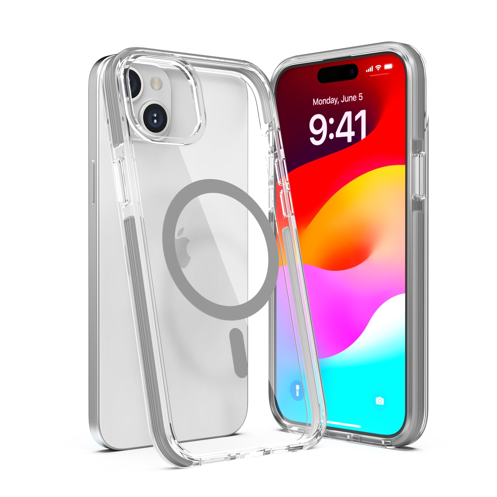 Clear Case with Edge Protection